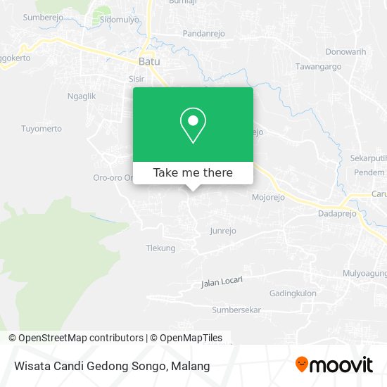 Wisata Candi Gedong Songo map
