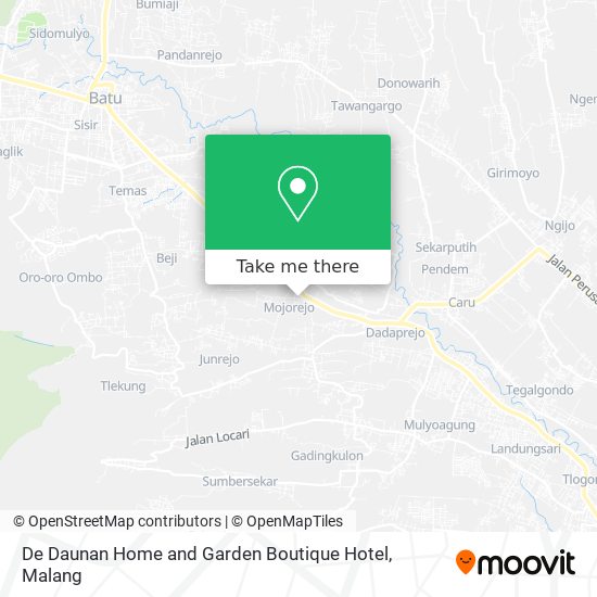 De Daunan Home and Garden Boutique Hotel map