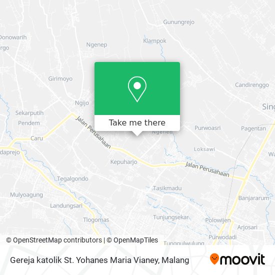 Gereja katolik St. Yohanes Maria Vianey map