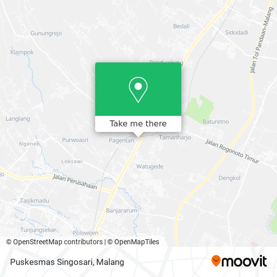 Puskesmas Singosari map