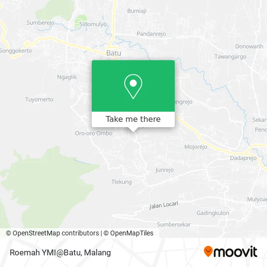 Roemah YMI@Batu map
