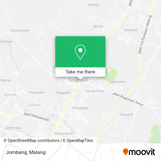 Jombang map