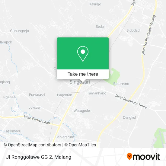 Jl Ronggolawe GG 2 map