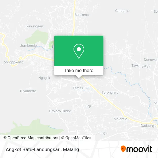 Angkot Batu-Landungsari map