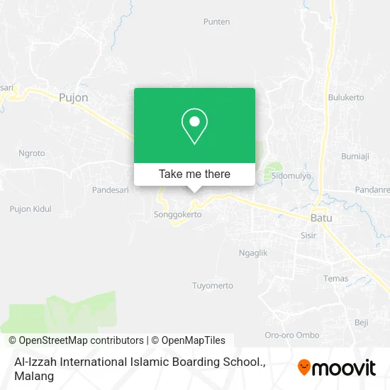 Al-Izzah International Islamic Boarding School. map