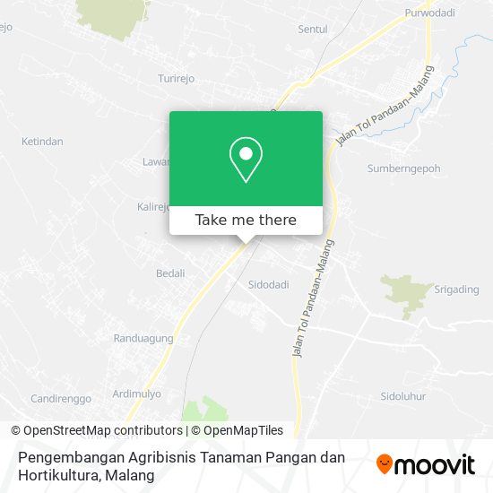 Pengembangan Agribisnis Tanaman Pangan dan Hortikultura map