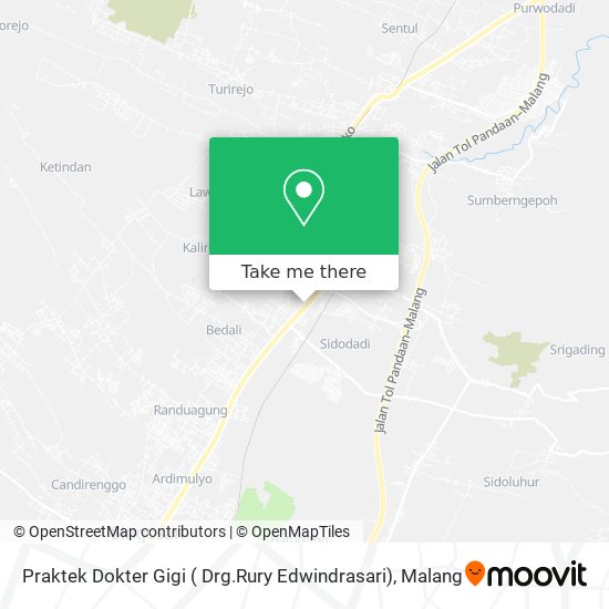 Praktek Dokter Gigi ( Drg.Rury Edwindrasari) map