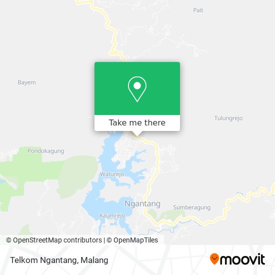 Telkom Ngantang map