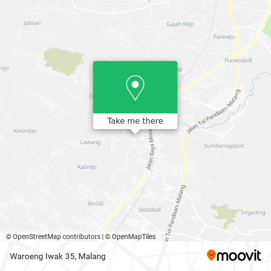 Waroeng Iwak 35 map