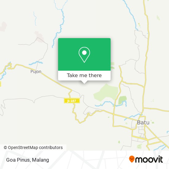 Goa Pinus map