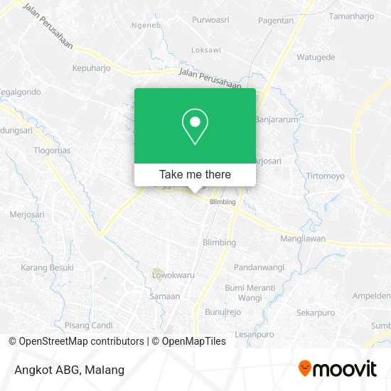 Angkot ABG map