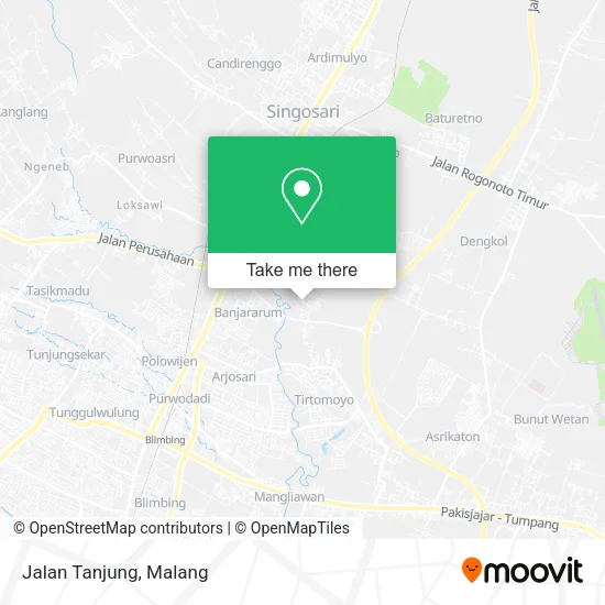 Jalan Tanjung map
