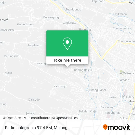 Radio solagracia 97.4 FM map