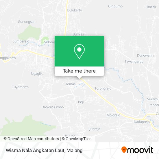 Wisma Nala Angkatan Laut map
