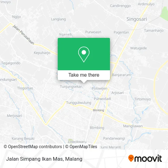 Jalan Simpang Ikan Mas map