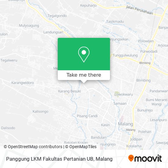 Panggung LKM Fakultas Pertanian UB map