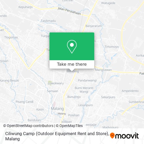 Ciliwung Camp (Outdoor Equipment Rent and Store) map
