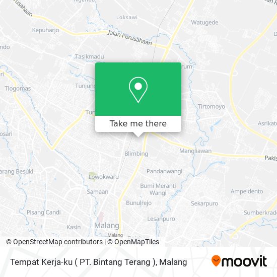 Tempat Kerja-ku ( PT. Bintang Terang ) map