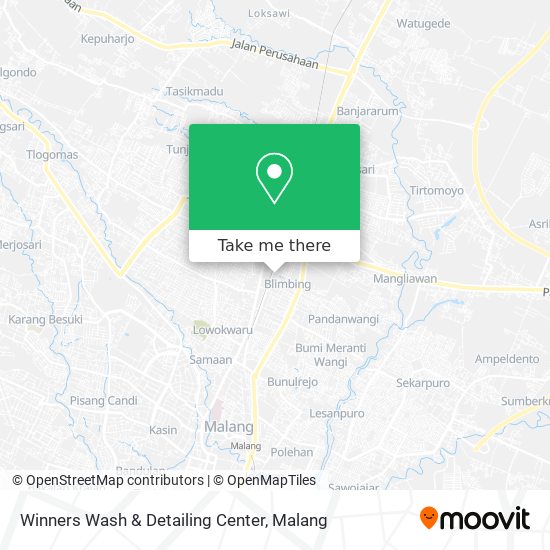 Winners Wash & Detailing Center map