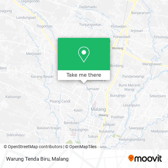 Warung Tenda Biru map