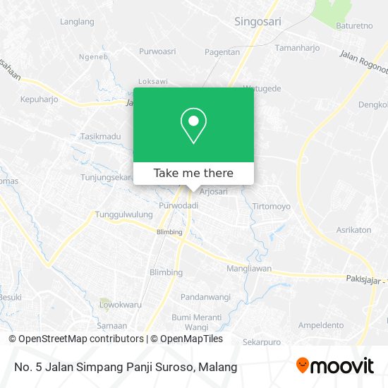 No. 5 Jalan Simpang Panji Suroso map