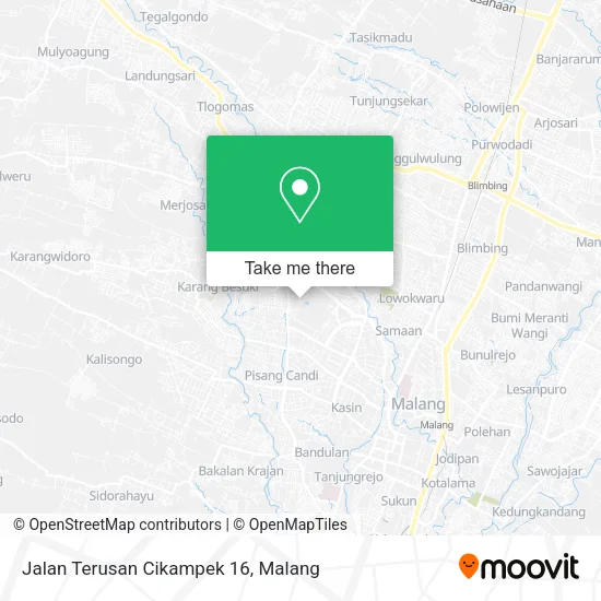 Jalan Terusan Cikampek 16 map