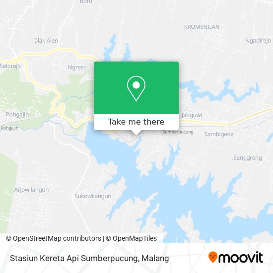 Stasiun Kereta Api Sumberpucung map