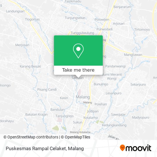 Puskesmas Rampal Celaket map