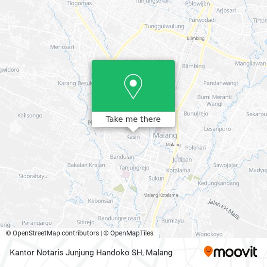 Kantor Notaris Junjung Handoko SH map