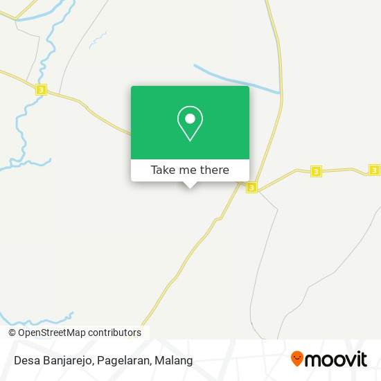 Desa Banjarejo, Pagelaran map