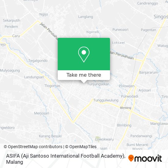 ASIFA (Aji Santoso International Football Academy) map