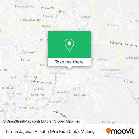 Taman Jajanan Al Fatih (Pro Kids Club) map