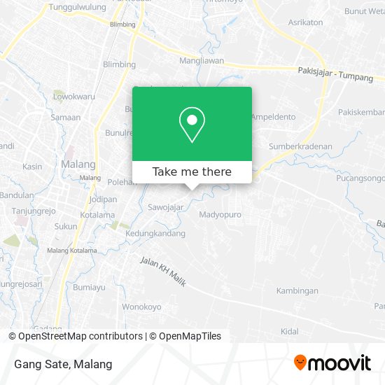 Gang Sate map