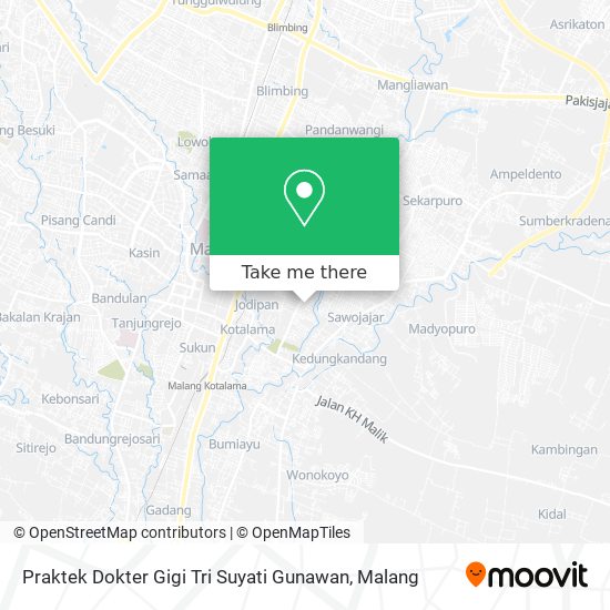 Praktek Dokter Gigi Tri Suyati Gunawan map