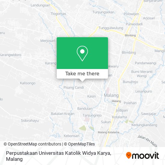 Perpustakaan Universitas Katolik Widya Karya map