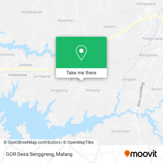 GOR Desa Senggreng map