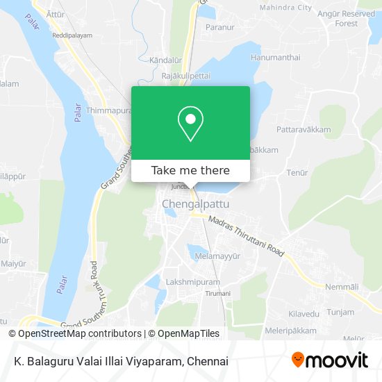 K. Balaguru Valai Illai Viyaparam map