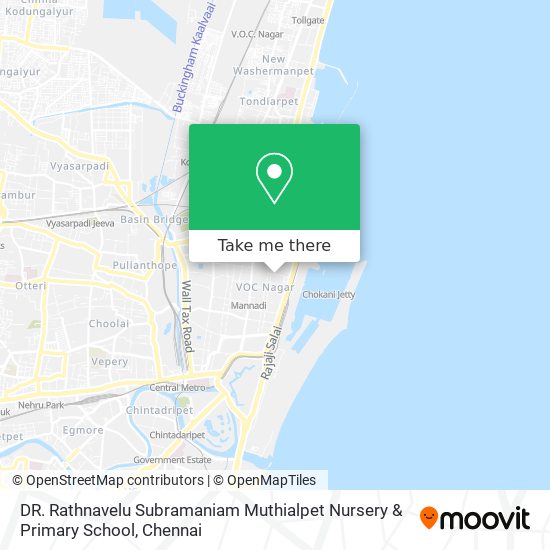DR. Rathnavelu Subramaniam Muthialpet Nursery & Primary School map
