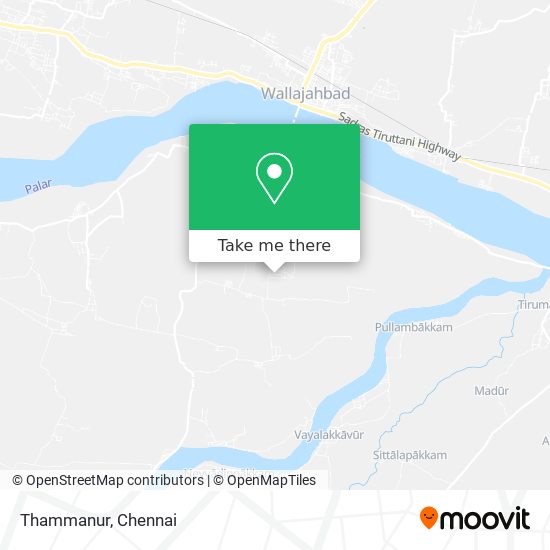 Thammanur map