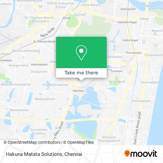 Hakuna Matata Solutions map