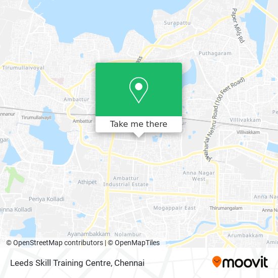 Leeds Skill Training Centre map