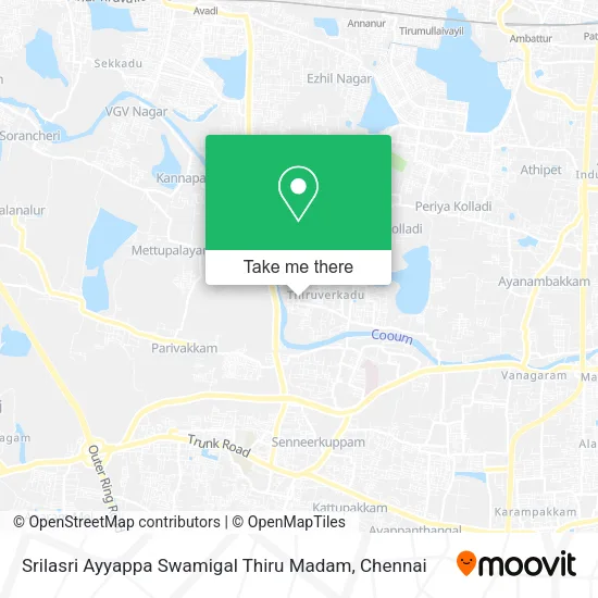 Srilasri Ayyappa Swamigal Thiru Madam map