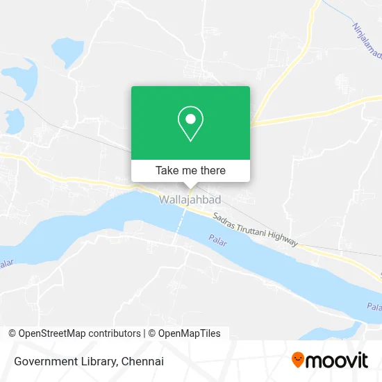 Government Library map