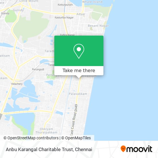 Anbu Karangal Charitable Trust map