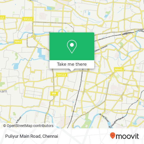 Puliyur Main Road map