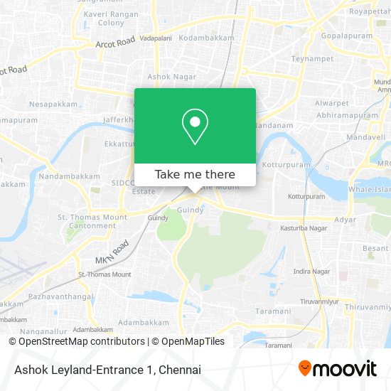 Ashok Leyland-Entrance 1 map