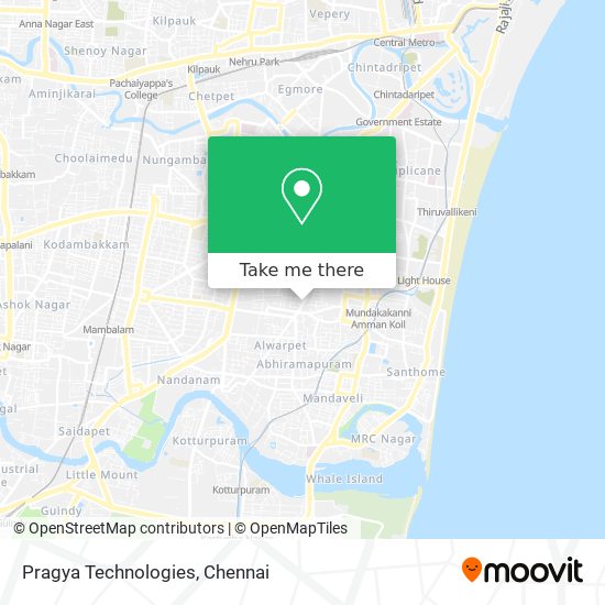 Pragya Technologies map