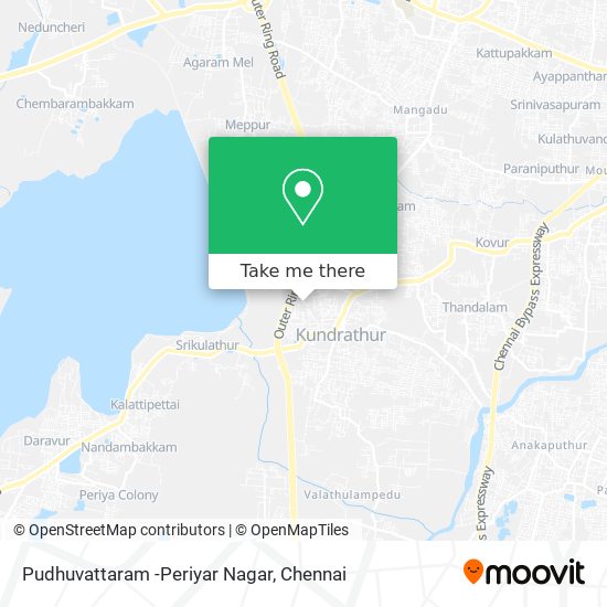 Pudhuvattaram -Periyar Nagar map