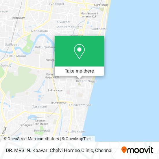 DR. MRS. N. Kaavari Chelvi Homeo Clinic map