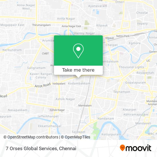 7 Orses Global Services map